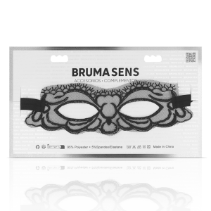 BRUMA SECRET - FINE BLACK LACE MASK