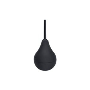 B-Vibe Classic Black Silicone Enema