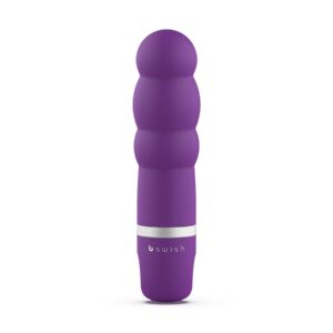 B Swish Bcute Classic Pearl Silicone Ripple Shaped Vibrator
