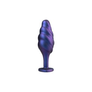 Blush Anal Adventures Matrix Bumped Bling Heart Jewel Butt Plug
