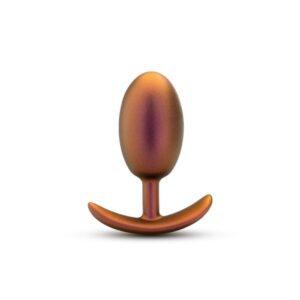 Blush Anal Adventures Matrix Neutron Plug Medium Silicone Weighted Rumbly Butt Plug