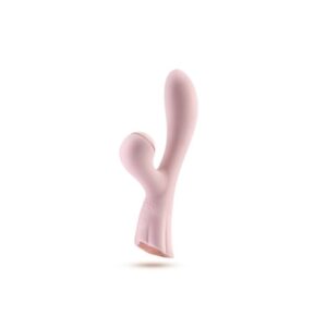 Blush Isabelle Rechargeable Silicone Air Pulse Dual Stimulation Rabbit Vibrator