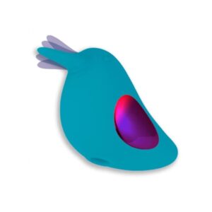 Caress Hummingbird Premium Rechargeable Fluttering Vibrator And Air Pulse Stimulator