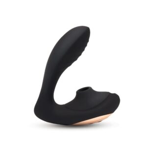 Coquette The Royal Embrace Dual Stimulating Rechargeable Silicone Air Pulse Rabbit Style Vibrator