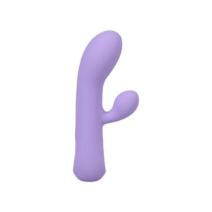 Doc Johnson Ritual Aura Rechargeable Super Soft Silicone Dual Stimulating Rabbit Vibrator