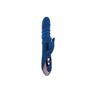 Evolved The Ringer Rechargeable Thrusting Moving Ring Silicone Rabbit Vibrator