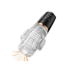 Gawk Gawk 4000 Sucking And Vibrating Penis Rechargeable Stroker