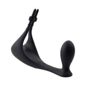 Gender X Back It Rechargeable Remote-Controlled Silicone Lasso Cock Ring And Plug