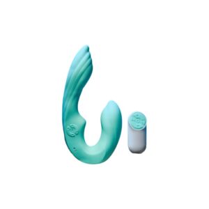 Gender X Seashell Rechargeable Dual Motor Strapless Double Ended Dildo
