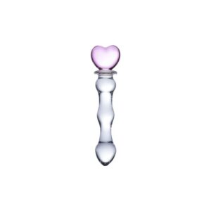 Glas 8″ Sweetheart Glass Dildo