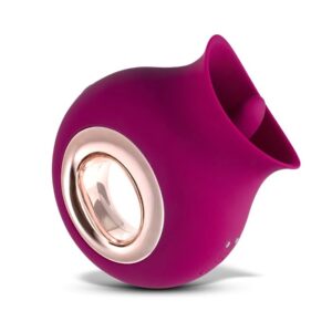 Honey Play Box Alvina Luxury Tongue Licking Rechargeable Vibrating Silicone Stimulator